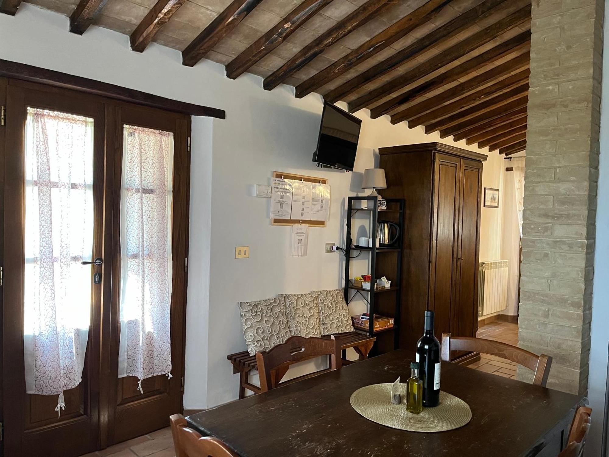 Agriturismo Le Querciole In Val D'Orcia Bagno Vignoni Pokój zdjęcie