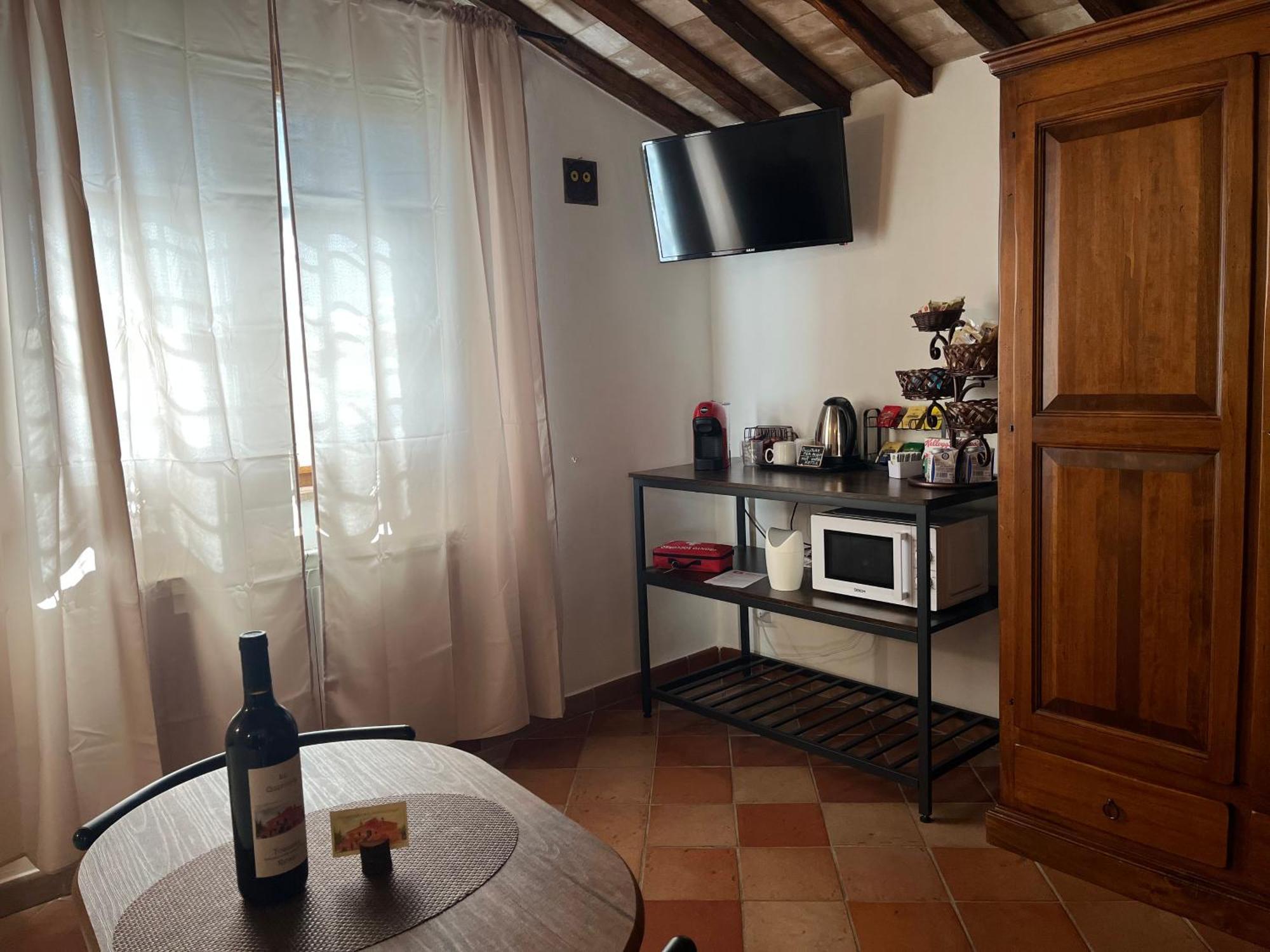 Agriturismo Le Querciole In Val D'Orcia Bagno Vignoni Pokój zdjęcie